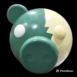 PiggyBank storage container Toy PIGGY Large Zombie Empty Head Zompiggy 🐷